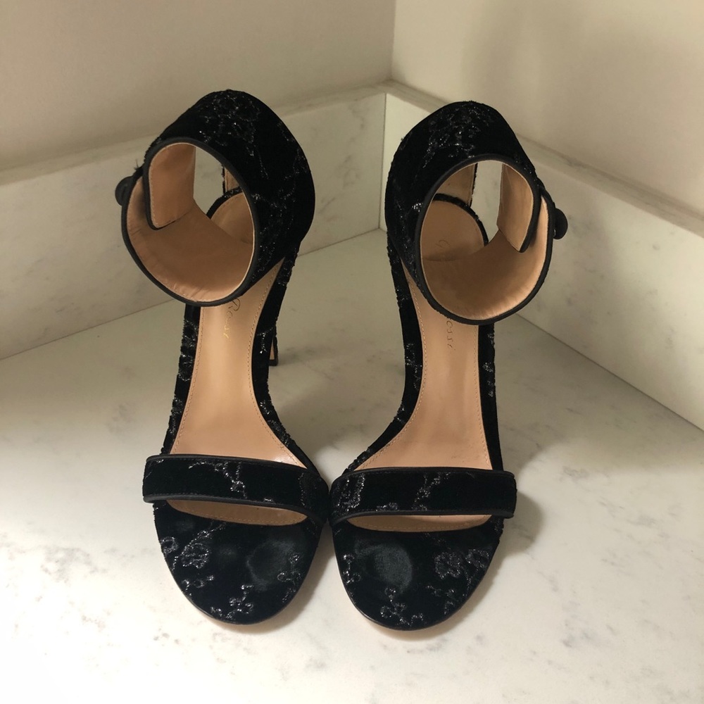 Gianvito Rossi Ankle Wrap Heels